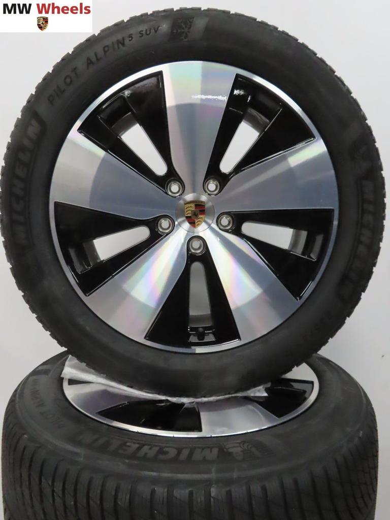 Originele Porsche Macan EV 20 inch velgen winterbanden nieuw, Auto-onderdelen, Banden en Velgen, Banden en Velgen, Winterbanden