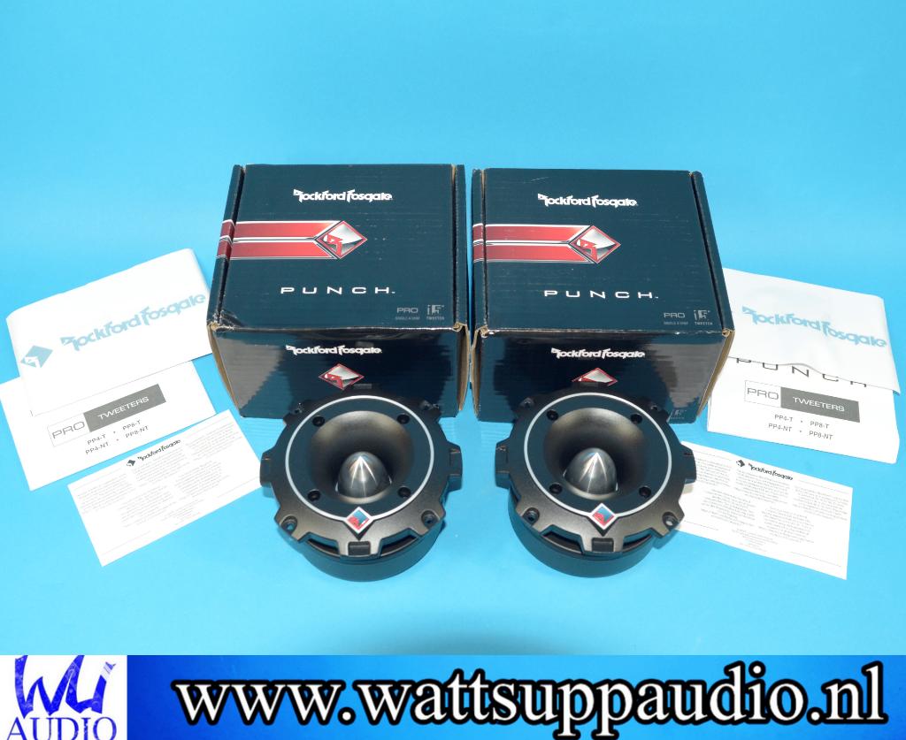 Rockford Fosgate Punch PRO PP4-T Tweeter ( set van 2 ), Ophalen of Verzenden, Nieuw