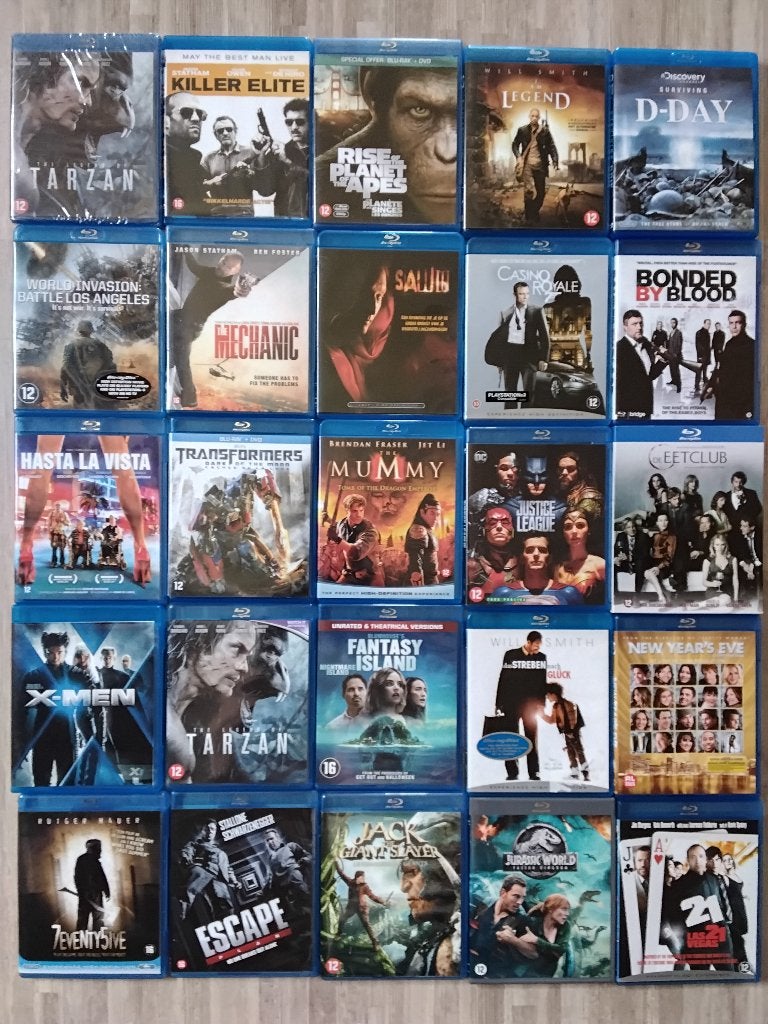 Blu-ray 2 euro stuk ruilen kan ook, Cd's en Dvd's, Blu-ray, Ophalen of Verzenden