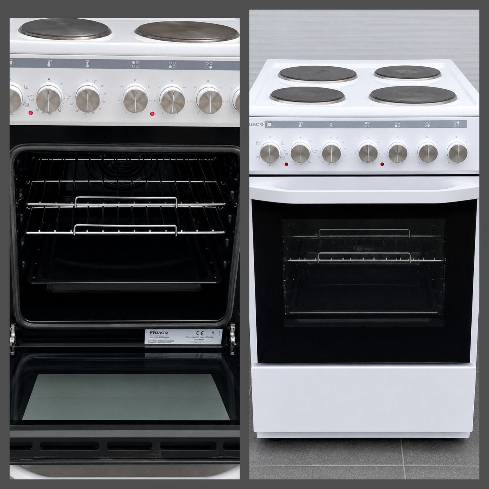 Friac fornuis., Electroménager, Cuisinières, Enlèvement