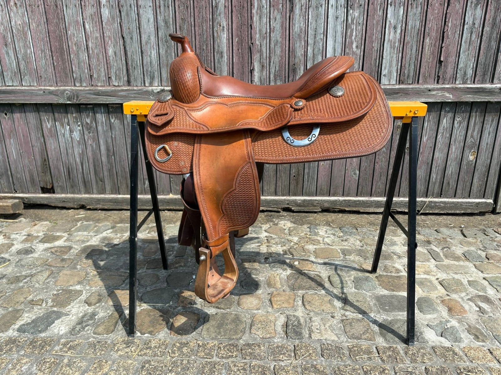 Tom Winter reining zadel, Enlèvement ou Envoi, Comme neuf