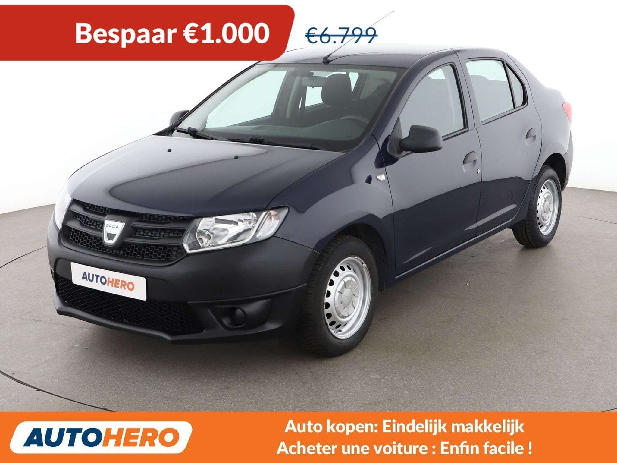 Dacia Logan 1.2 (année de construction 2016), Autos, Dacia, 130 g/km, Tissu, https://public.car-pass.be/vhr/369d04a3-0d7f-4bb6-9f08-926136c31886