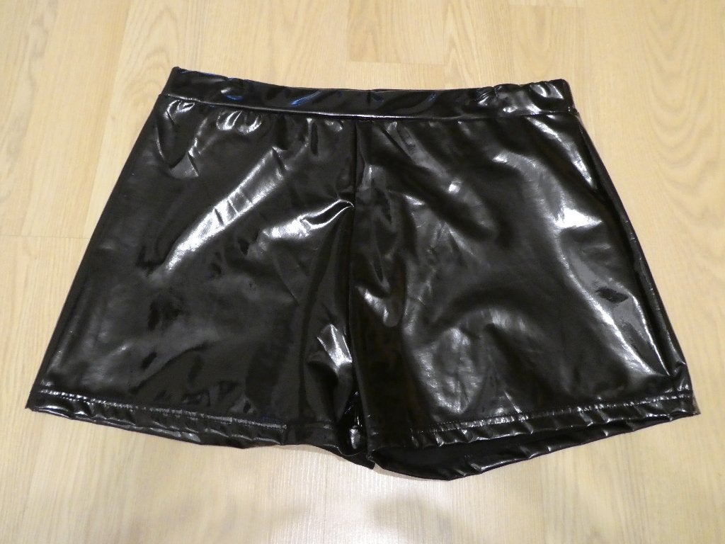 Short Lak PVC Zwart, Kleding | Dames, Ophalen of Verzenden, Zwart