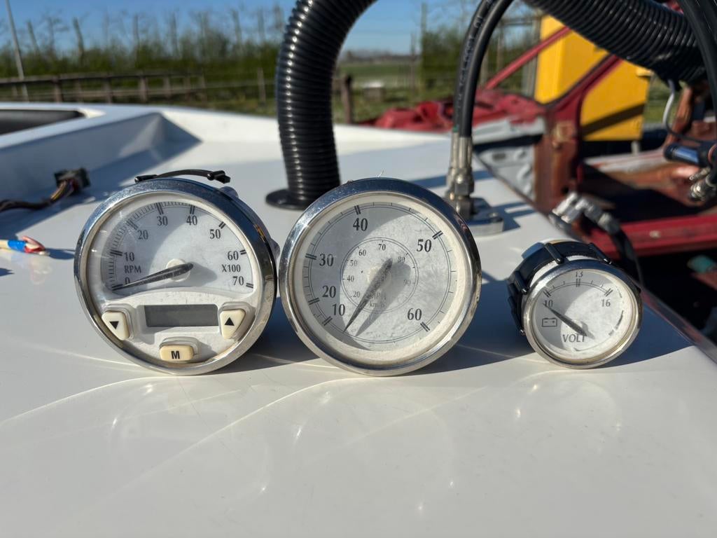 Evinrude tellers, Ophalen
