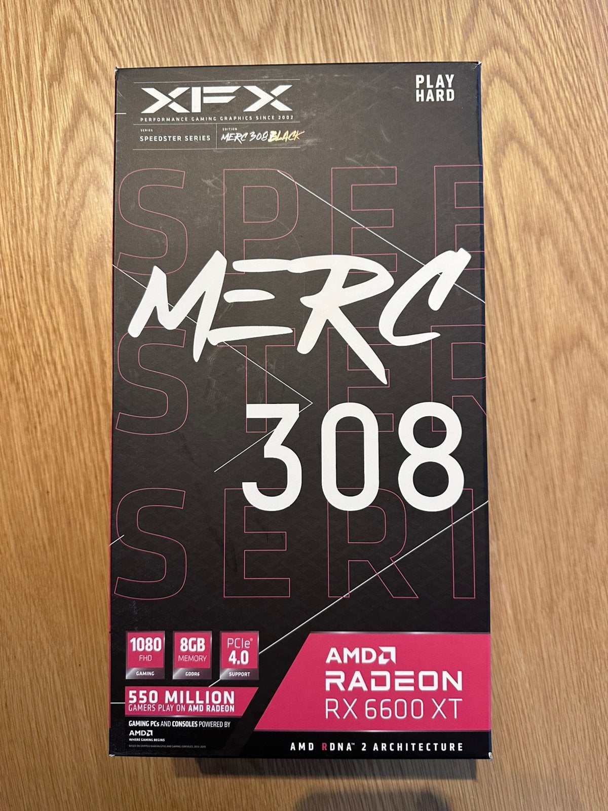 XFX Radeon RX 6600 XT MERC 308 - als nieuw, Ophalen of Verzenden, Zo goed als nieuw