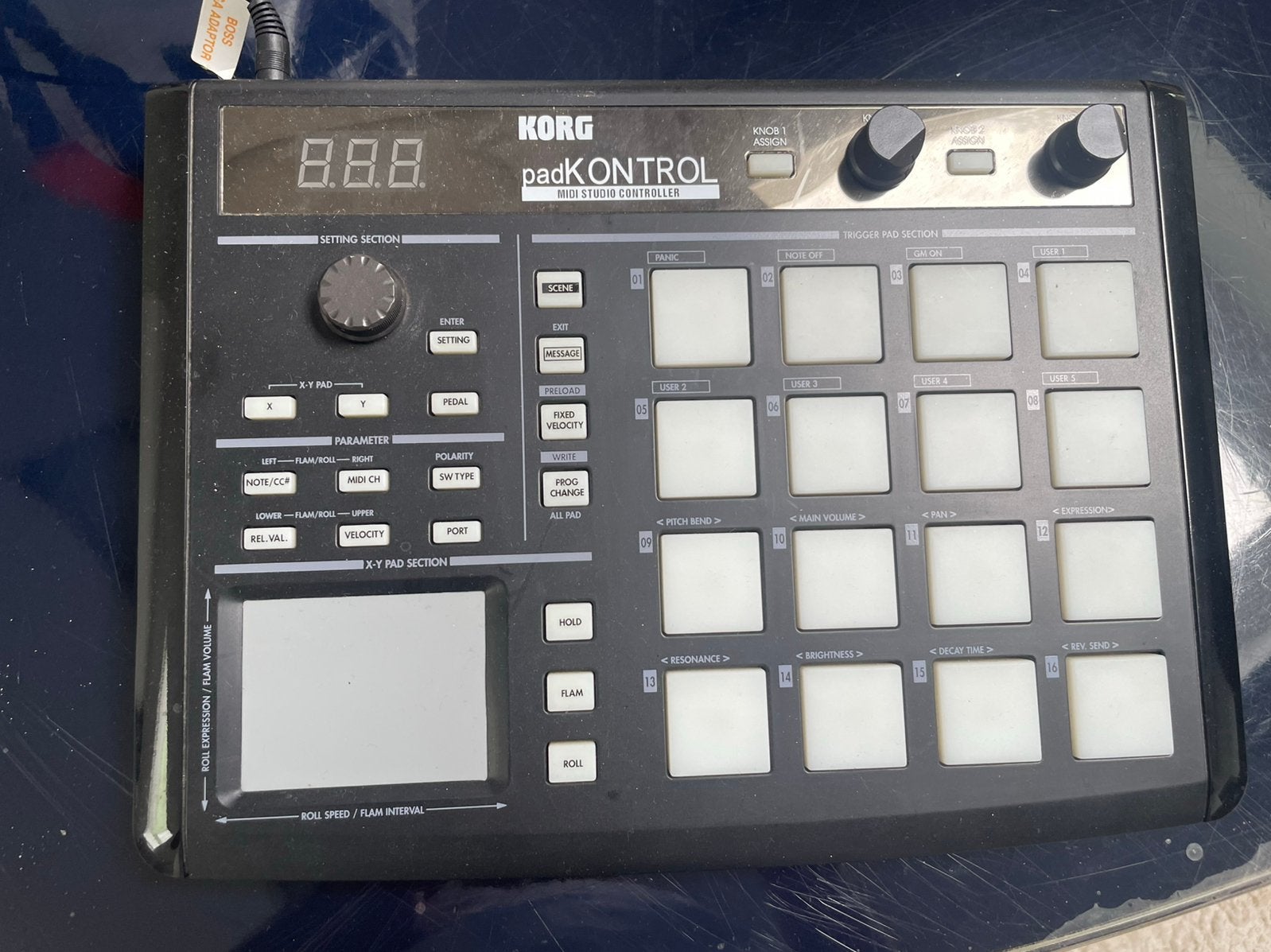 Korg pad kontrol, Enlèvement, Comme neuf