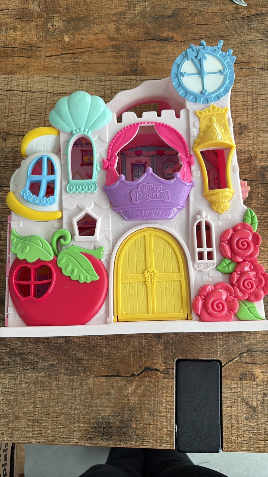 Disney speelhuisje, Ophalen, Gebruikt