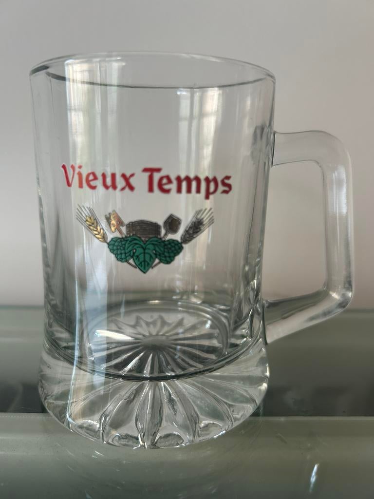 Bierpul Vieux-Temps H11cm, Ophalen, Nieuw, Glas of Glazen