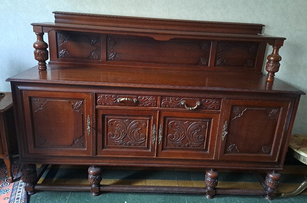 Vintage Buffetkast, Maison & Meubles, Armoires | Buffets, Avec tiroir(s), 25 à 50 cm, Barok, 150 à 200 cm