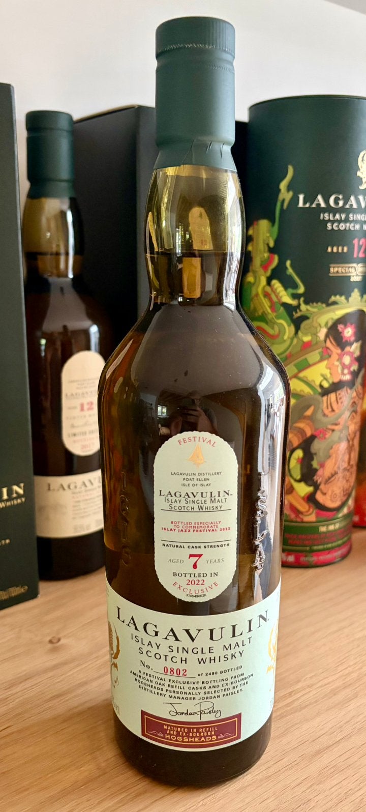 Lagavulin 7 Year Old Jazz Festival, Collections, Neuf, Autres régions, Enlèvement ou Envoi, Pleine