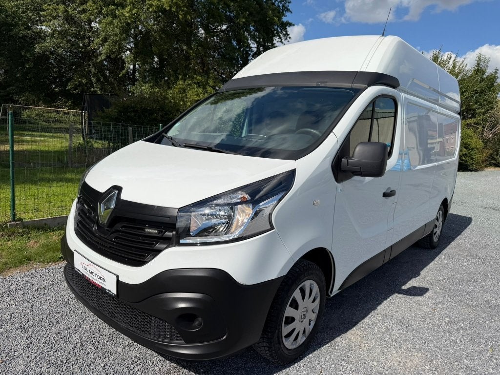 Renault Trafic L2H3 1.6D 145pk 3Plaat*Navi Airco*Btw Incl, Auto's, Voorwielaandrijving, Stof, 4 cilinders, Wit