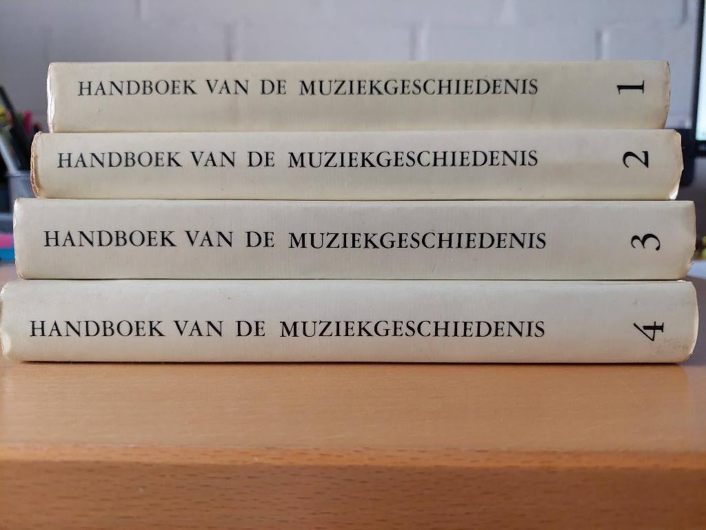 Boeken Muziekgeschiedenis, Enlèvement ou Envoi, Utilisé, Dr. M. Boereboom