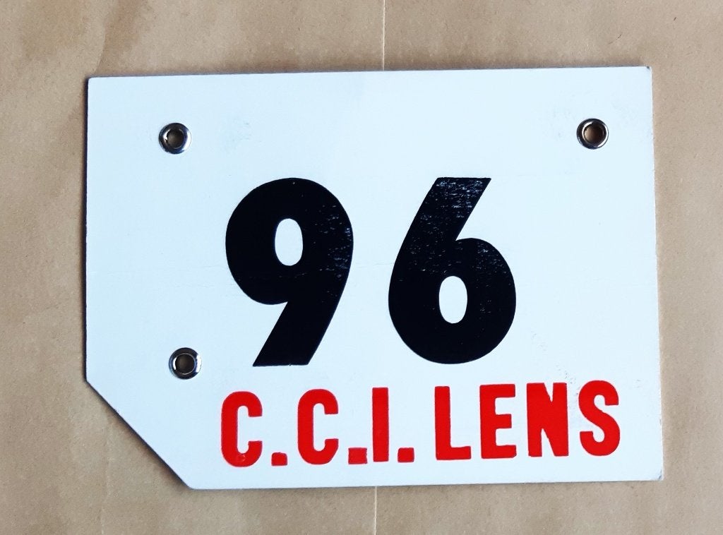 WIELRENNEN CYCLISME FIETS NUMMER KADER PLAATJE (15), Ophalen of Verzenden