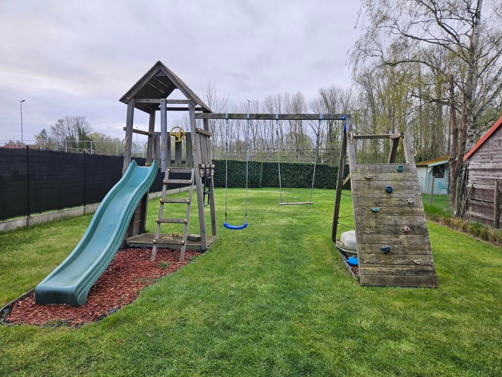 Speeltoren Blue Rabbit, Kinderen en Baby's, Ophalen, Schommel