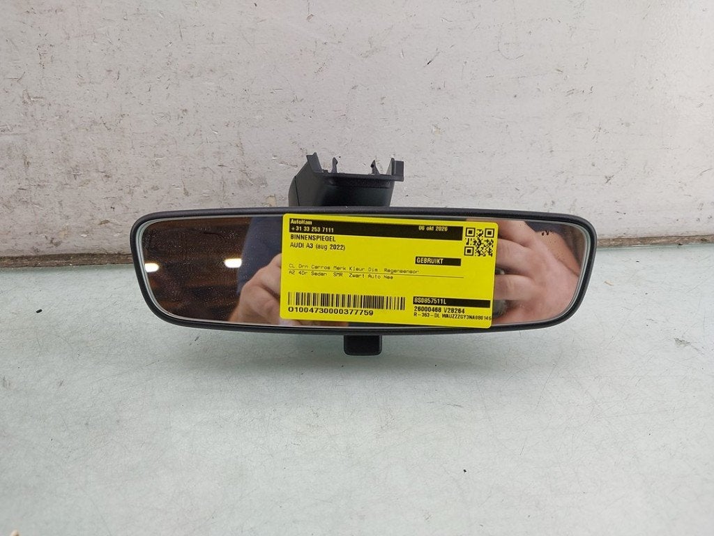 RETROVISEUR INTERIEUR Audi A3 Limousine (8YS) (01-2020/-), Autos : Pièces & Accessoires, Auto-Union-Straße  1,
85057  Ingolstadt, DE