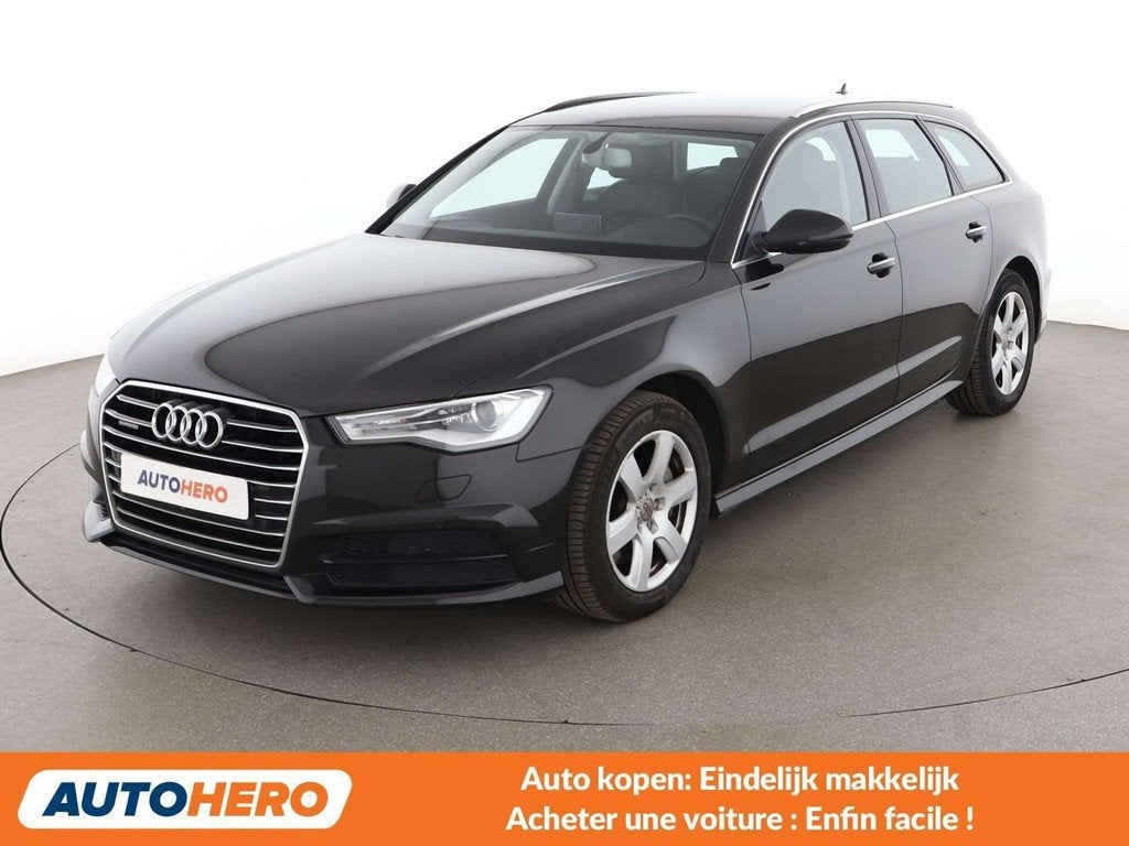 Audi A6 2.0 TFSI quattro (bj 2017, automaat), Gebruikt, Zwart, Zwart, Leder