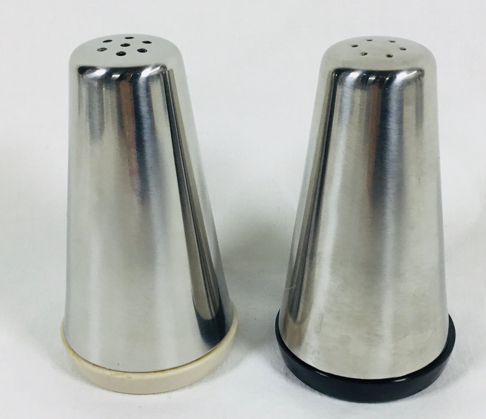Salière et poivrière vintage Alessi design Scottsass 1978, Collections, Enlèvement ou Envoi, Autres types