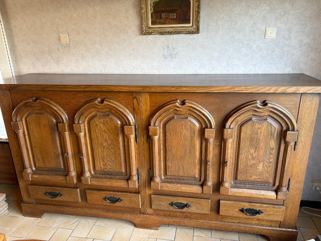 Dressoir, Huis en Inrichting, Kasten | Dressoirs, Ophalen, Gebruikt, Klassiek, Eikenhout