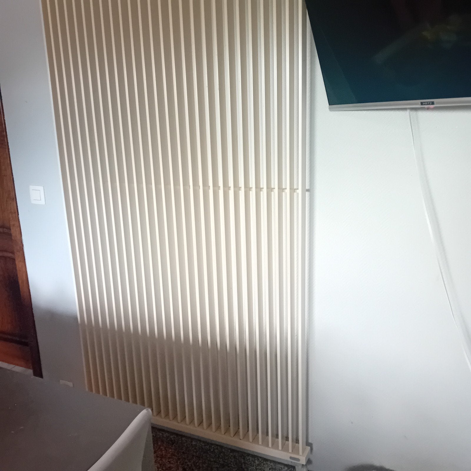 sierradiator op centrale verwarming, Doe-het-zelf en Bouw, Ophalen, Radiator, Zo goed als nieuw, 60 tot 150 cm