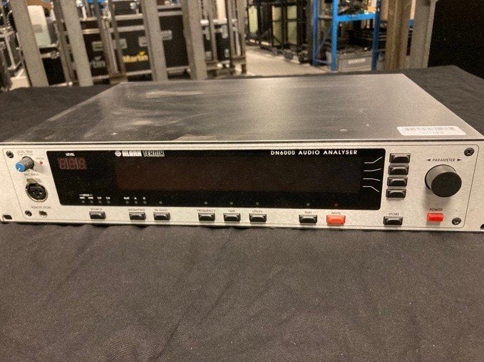 Klark Teknik DN6000 Audio Analyzer, TV, Hi-fi & Vidéo, Appareils professionnels, Enlèvement, Utilisé, Audio