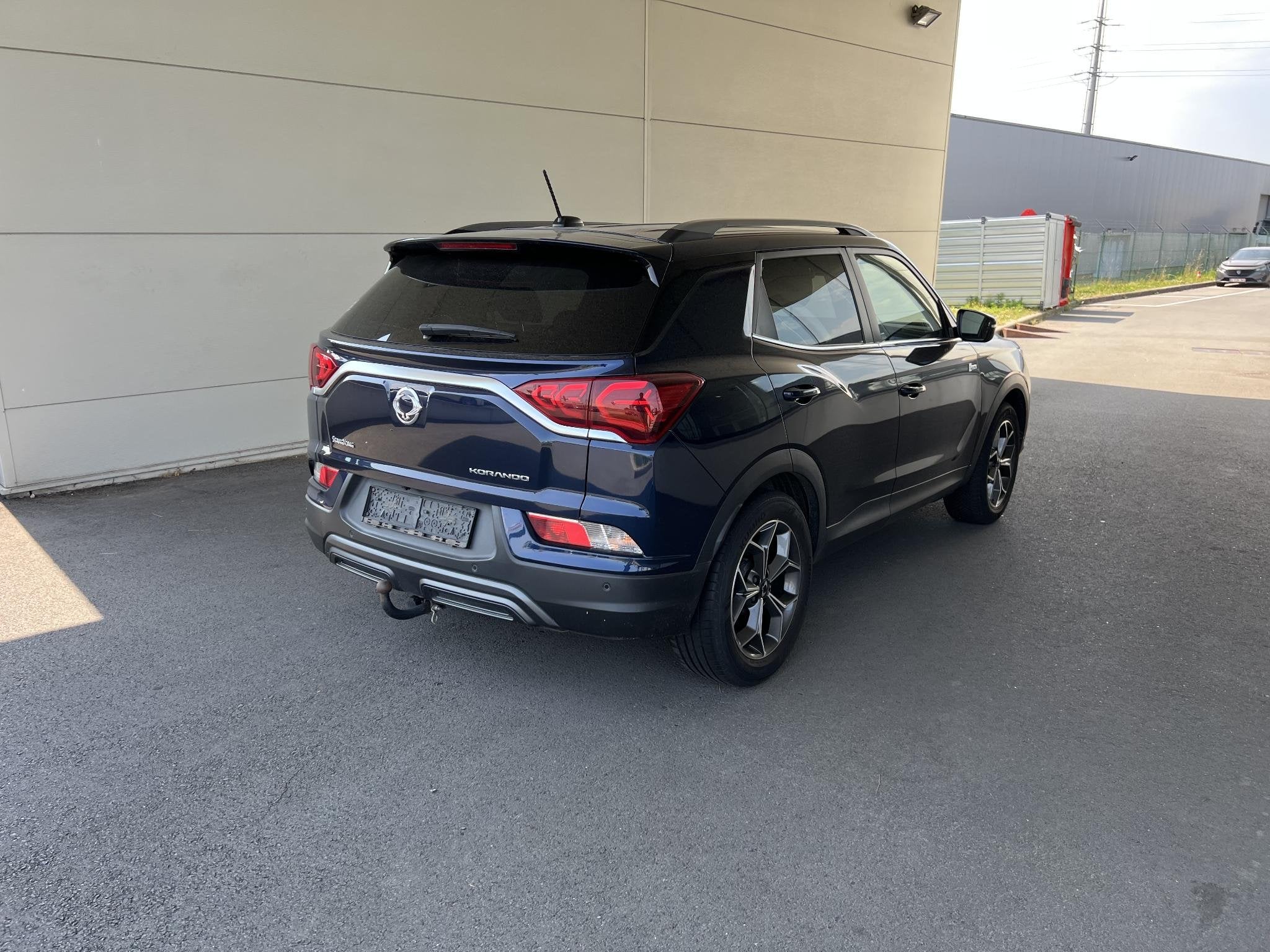 SsangYong Korando 1.5 T-GDI 120kW Amber 4WD Auto, Auto's, SsangYong, Gebruikt, Korando, 4 cilinders, Blauw
