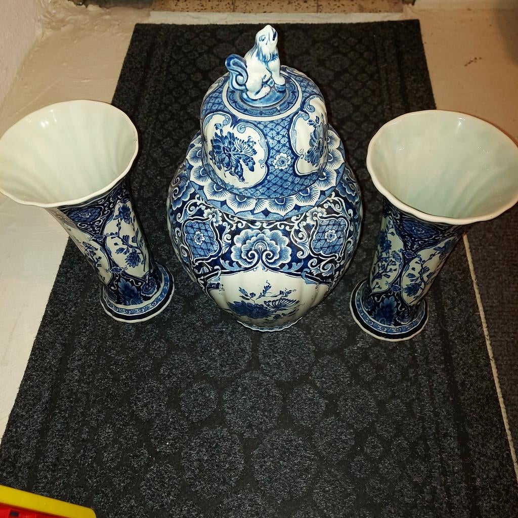 Delfts blauw, Ophalen