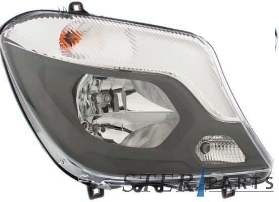 Koplamp rechts Mercedes Sprinter W906 Face lift A 9068205700, Auto-onderdelen, -, Nieuw, Ophalen of Verzenden, -