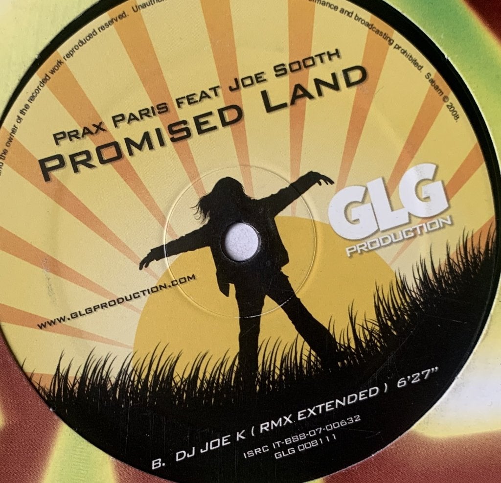 Prax Paris Feat. Joe Sooth* – Promised Land, CD & DVD, Vinyles | Dance & House, Enlèvement ou Envoi, Electro