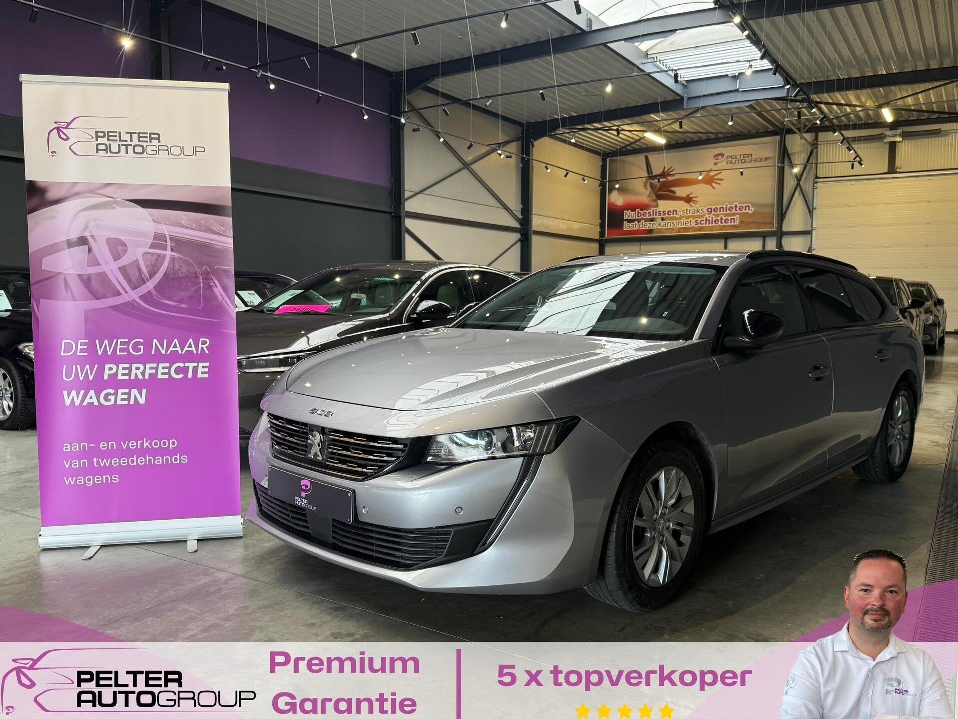 Peugeot 508 1.5 HDi Automaat Camera, Auto's, Peugeot, Bedrijf, ABS, Airbags, Airconditioning, Android Auto, Apple Carplay, Bluetooth