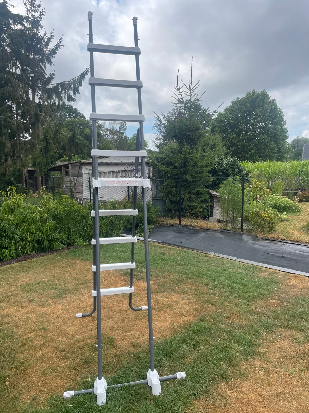 Zwembadtrap intex, Tuin en Terras, Ophalen, Zo goed als nieuw