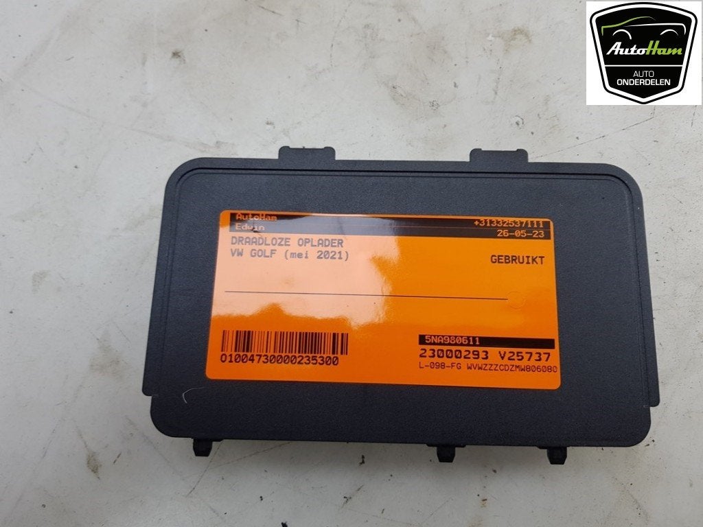 CHARGEUR DE TELEPHONE A INDUCTION (|5NA980611|), Volkswagen AG, Utilisé, Kundenbetreuung@volkswagen.de, Berliner Ring 2
38440  Wolfsburg, DE