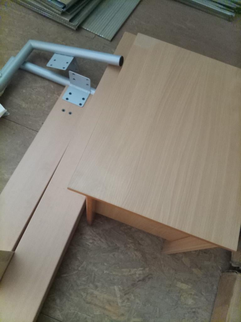 Bed met elect. Lattenbodem en 1 nachtkastje, Huis en Inrichting, Slaapkamer | Bedden, Ophalen of Verzenden