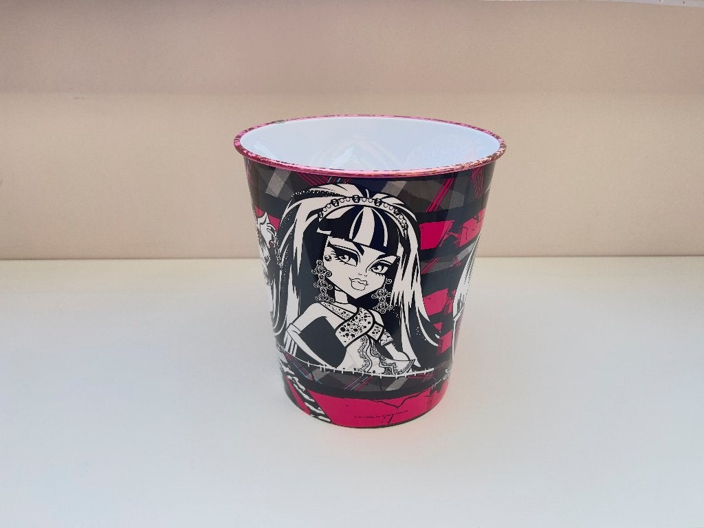 Monster High Trash Can - Papierbak slaapkamer en kantoor, Ophalen of Verzenden, Gebruikt, Accessoires