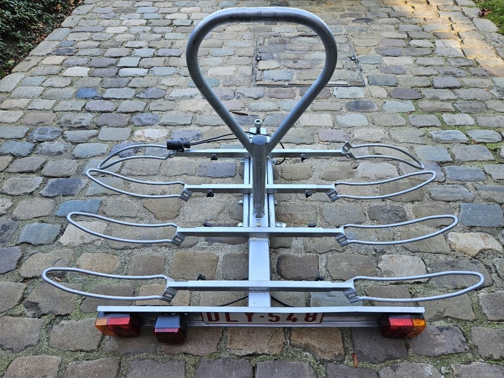 Porte vélo (4 vélos), Autos : Divers, Enlèvement, 3 vélos ou plus, Comme neuf, Support d'attelage
