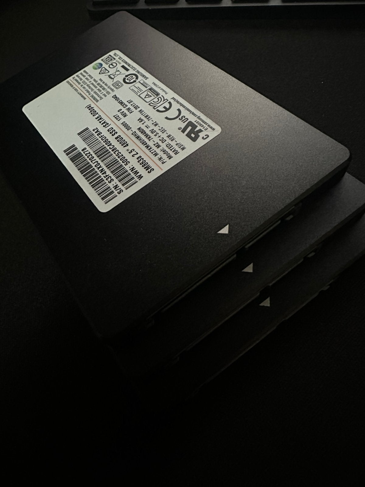 3x 480 gb ssd schijven, Computers en Software, Harde schijven, Verzenden, Zo goed als nieuw, SATA, SSD
