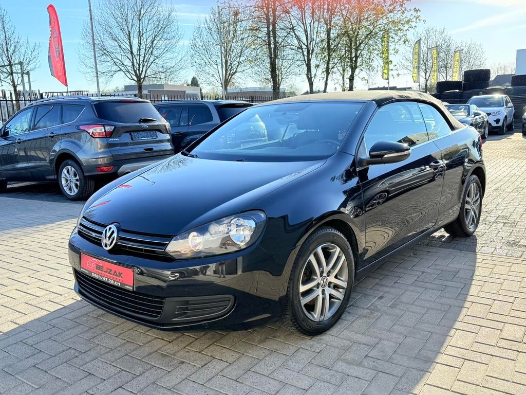 Volkswagen golf 6 cabrio 1.6tdi 1j garantie, Autos, Euro 5, Achat, Entreprise, Cabriolet