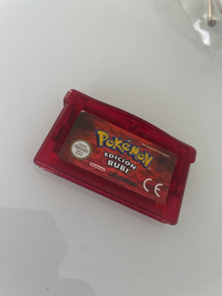 pokemon ruby, Games en Spelcomputers, Games | Nintendo Game Boy, Ophalen, Zo goed als nieuw
