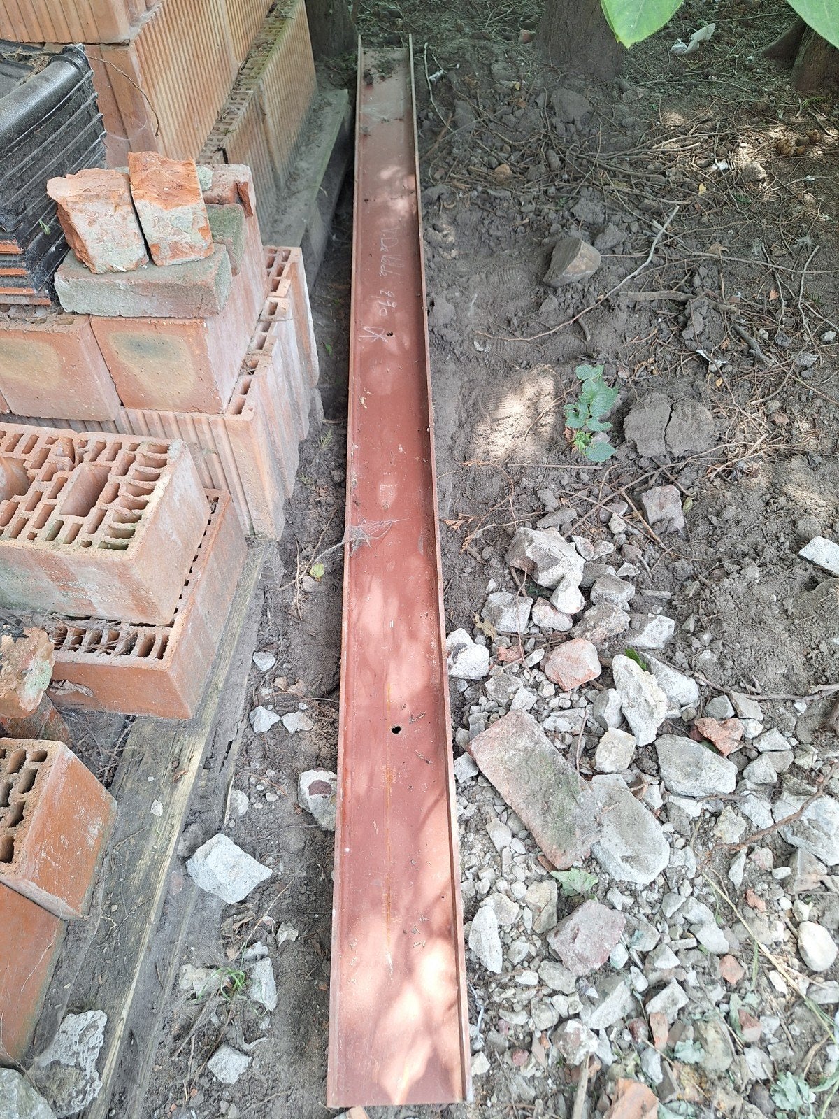 Poutrel IPE 160 2,7m lengte, Doe-het-zelf en Bouw, Metalen, Ophalen