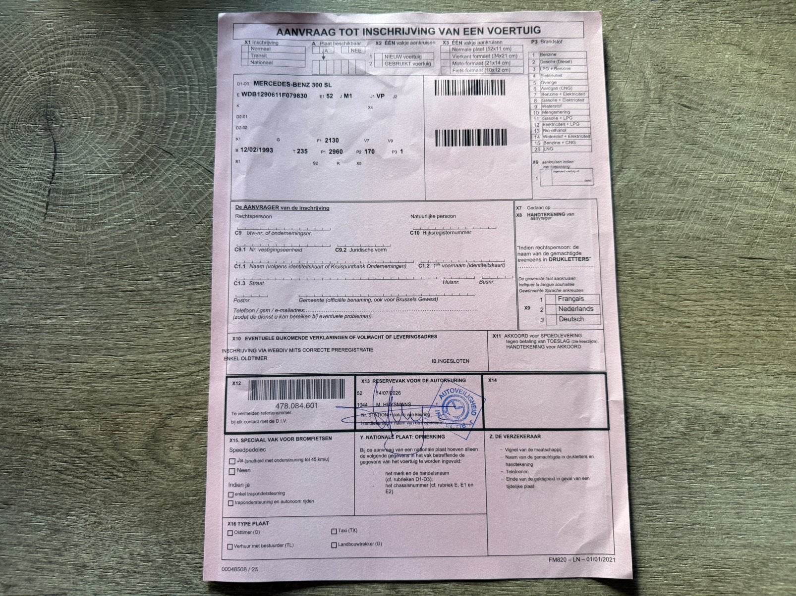 Mercedes SL 300 24V Automaat 231pk/Oldtimer/Hardtop/GEKEURD, Achat, Entreprise, Cabriolet, Entretenue par le concessionnaire