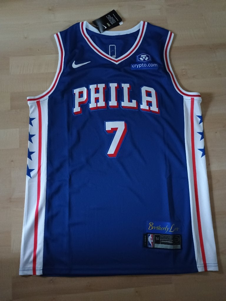 Philadelphia 76ers Jersey Brown maat: L, Sport en Fitness, Ophalen of Verzenden, Nieuw, Kleding