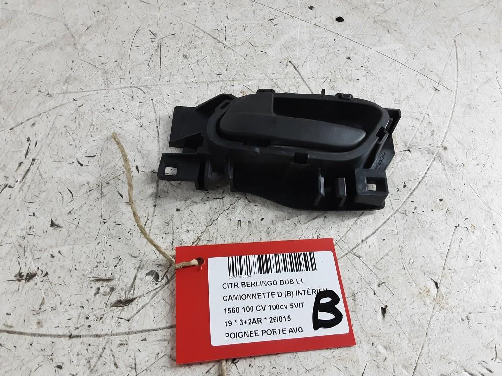PORTIERGREEP BUITEN LINKS VOOR Berlingo (96555515XT), Auto-onderdelen, Carrosserie, Citroën, Voor, Links, Gebruikt