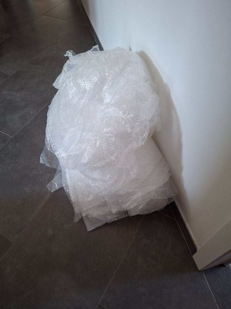 Gratis - Bubbelplastic verpakking voor verhuis, Doe-het-zelf en Bouw, Kratten en Dozen, Ophalen, Zo goed als nieuw, Overige typen