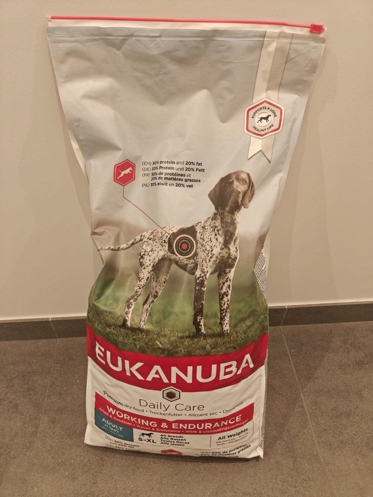 Hondenbrokken - Eukanuba Working & Endurance (Kip), Animaux & Accessoires, Enlèvement, Chien