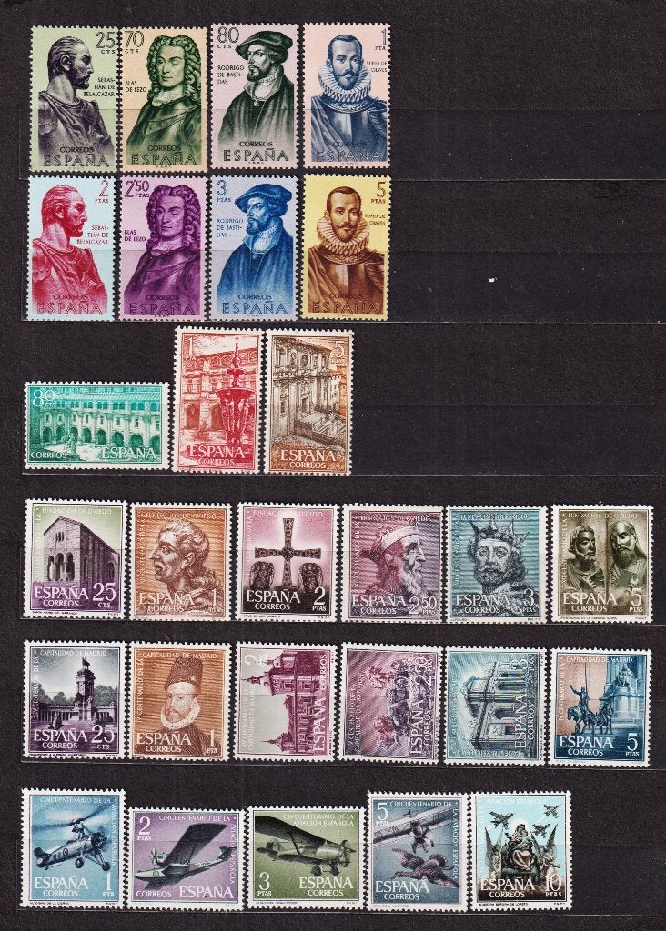 Lot Spaanse postzegels **, Verzenden, Postfris