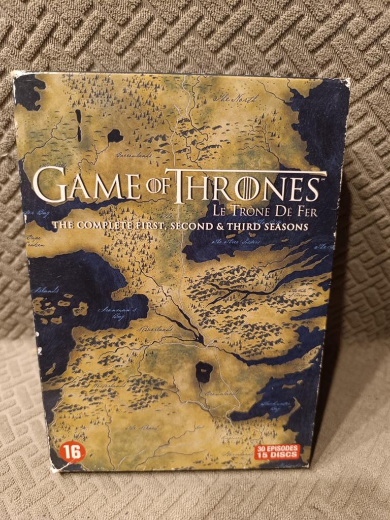 Game of Thrones  seizoen 1 t/m 3  15 dvd, Cd's en Dvd's, Dvd's | Science Fiction en Fantasy, Ophalen of Verzenden