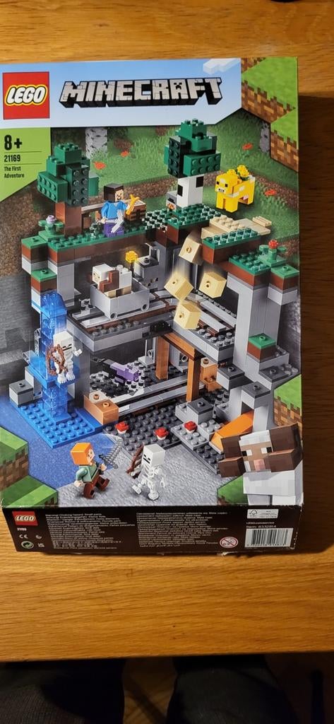 Lego Minecraft 21169 The First Adventure, Ophalen, Compleet, Lego, Minecraft