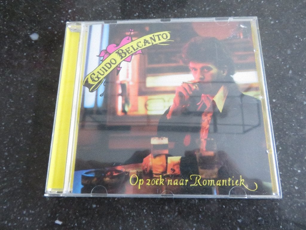 Guido Belcanto – Op Zoek Naar Romantiek, Cd's en Dvd's, Cd's | Nederlandstalig, Ophalen of Verzenden, Gebruikt, Cabaret of Kleinkunst
