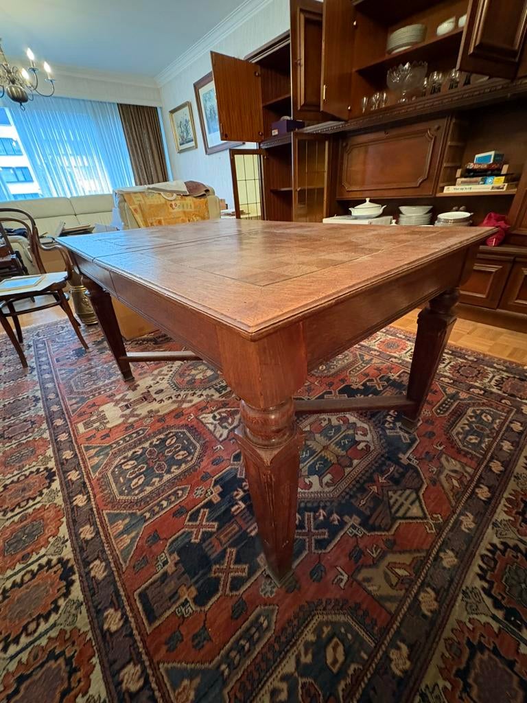 Zeer mooie antieke eiken tafel, Ophalen
