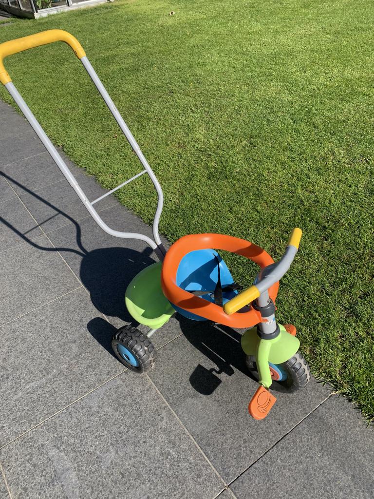 driewielertje, Fietsen en Brommers, Ophalen, Gebruikt, Smoby, Verstelbare zitting