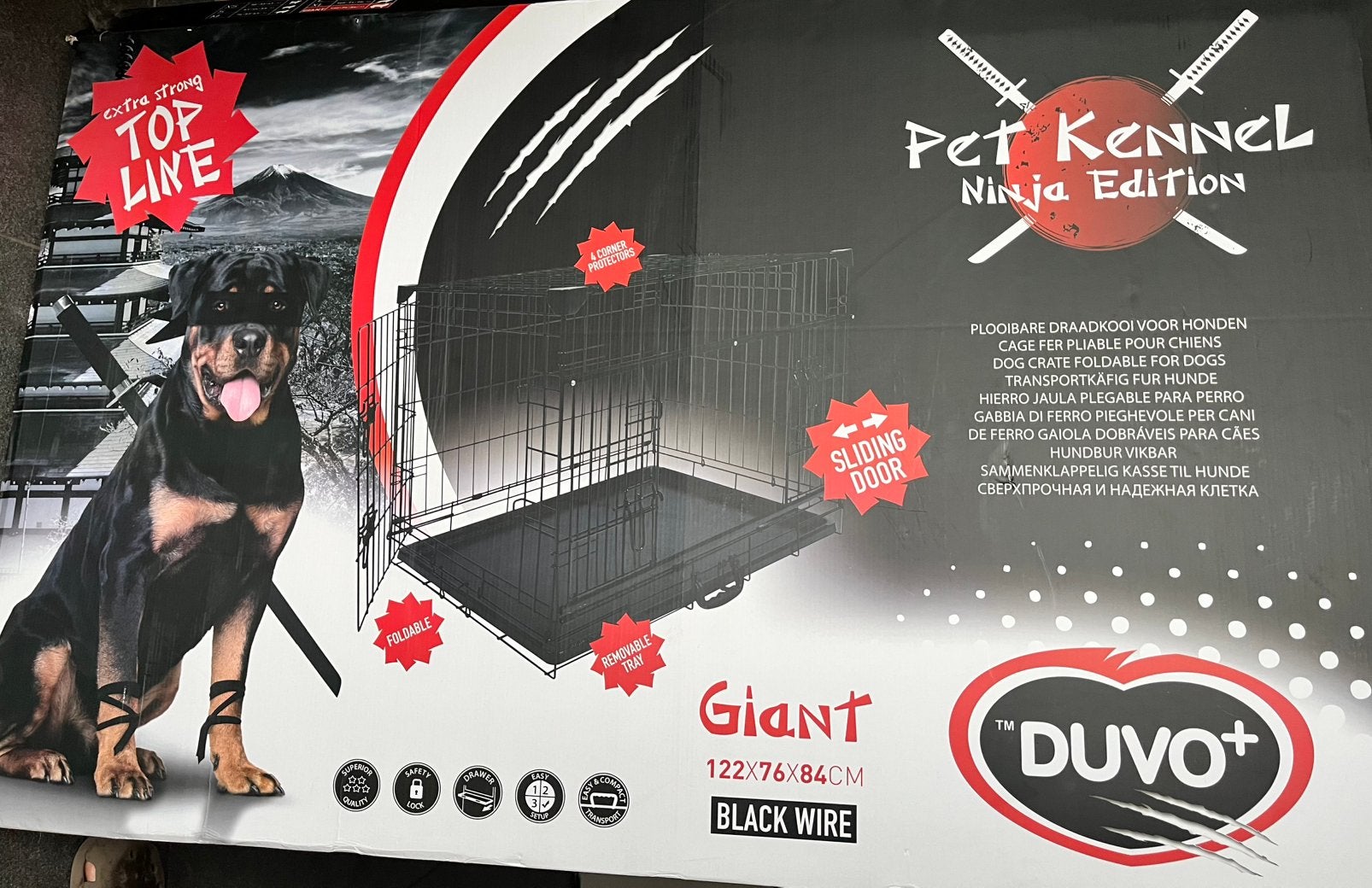 Hondenbench xxl (122x76x84cm), Dieren en Toebehoren, Ophalen, Zo goed als nieuw